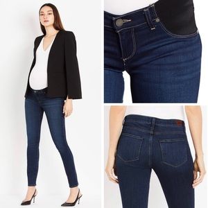 EUC PAIGE Verdugo Side Panel Maternity Jeans Sz 28